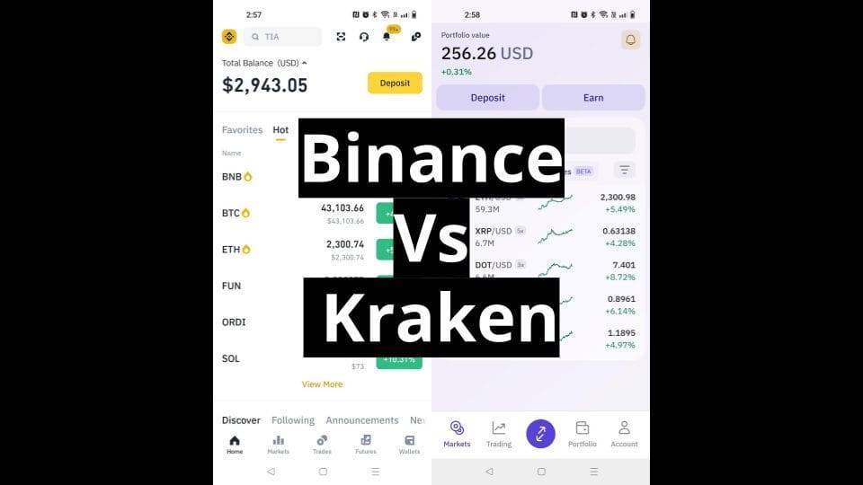 binance vs kraken