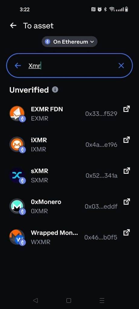 coinbase wallet xmr coins
