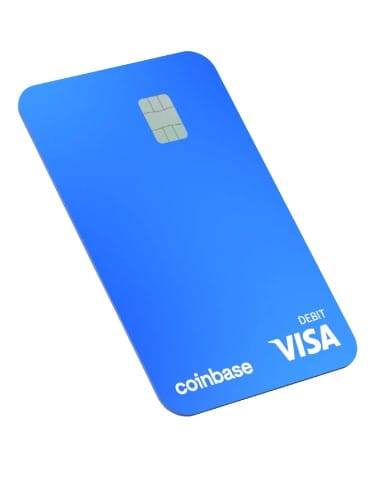 Coinbase debit card