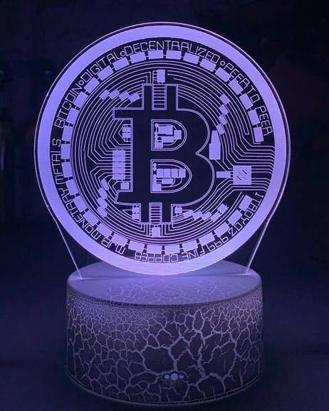 Bitcoin Crypto-Night light