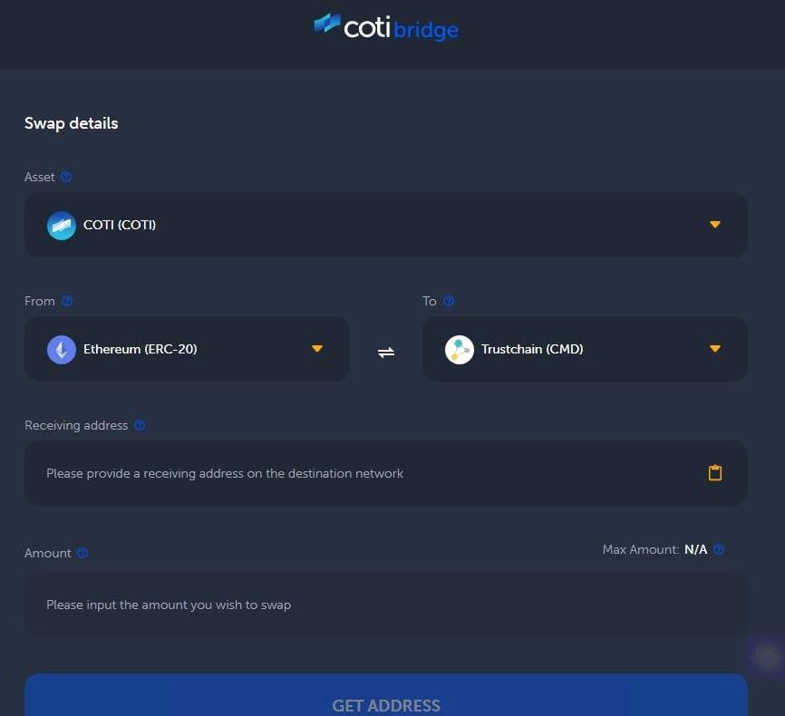 COTI bridge