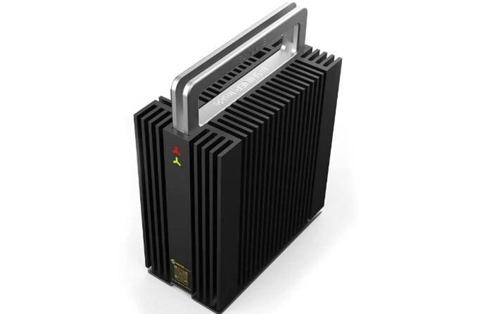 A gift of portable crypto mining rig