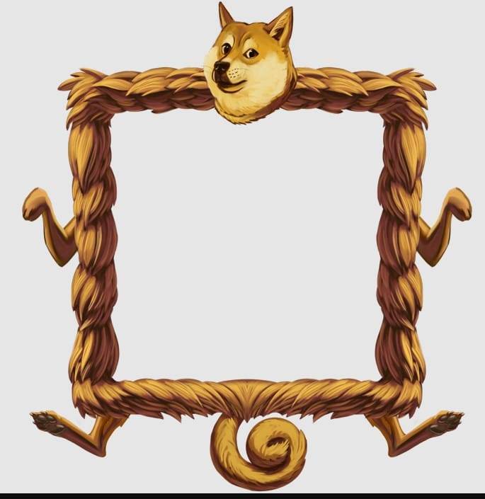 A gift of DOGE frame