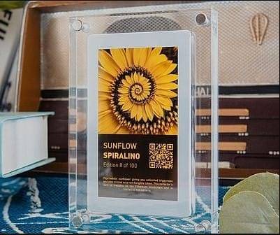 A gift of NFT digital frame