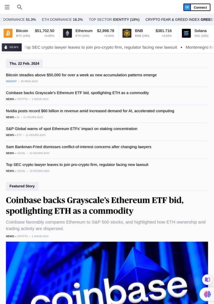 CryptoSlate crypto forum