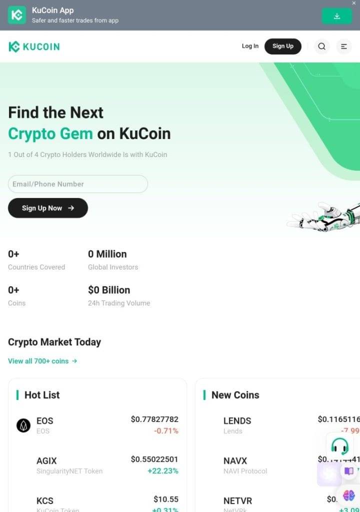 Kucoin crypto levering platform