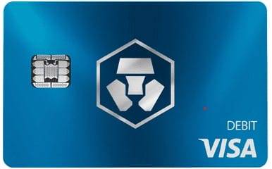 Crypto.com Moonlight Blue crypto card