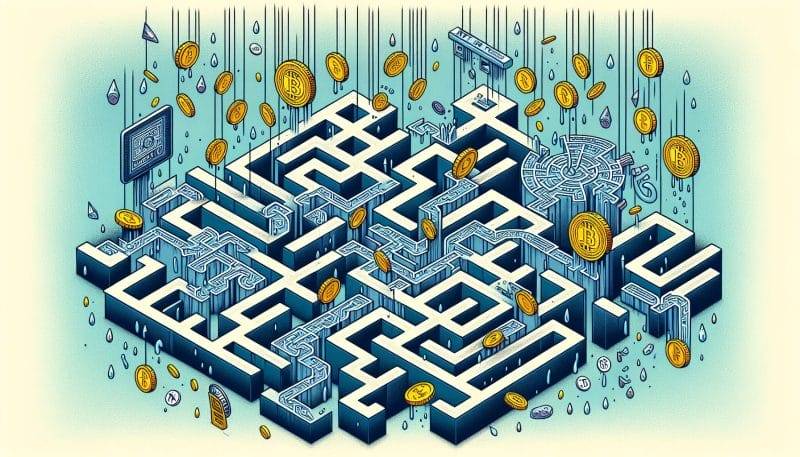 Illustration of complex crypto tax situations