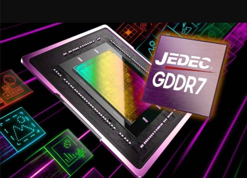 Crypto mining GDDR7 RAM
